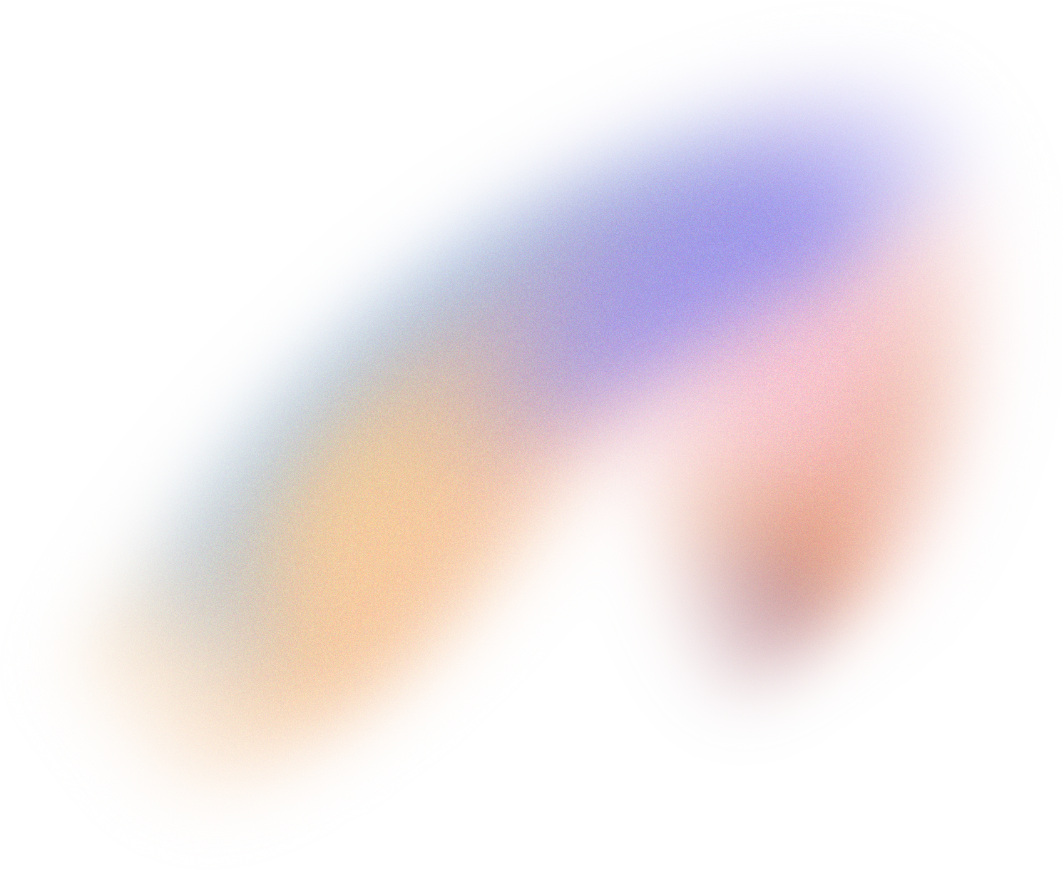 a glowing gradient brush stroke